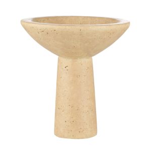 Amalfi Harcourt Footed Bowl Natural 19.8x19.8x20.2cm