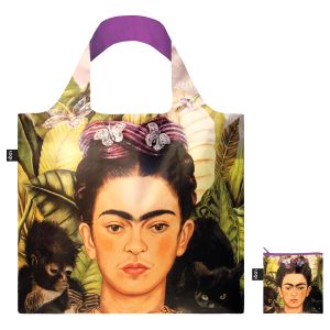LOQI Frida Kahlo Self Portrait Hummingbird Bag Multi-Coloured 50x42cm