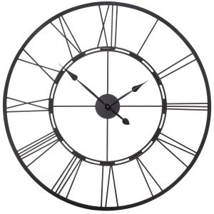 Amalfi Frame Clock Black 101x11x101cm