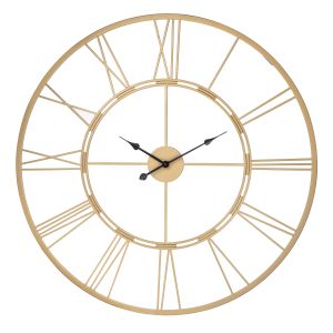 Amalfi Frame Clock Gold 101x5.2x101cm