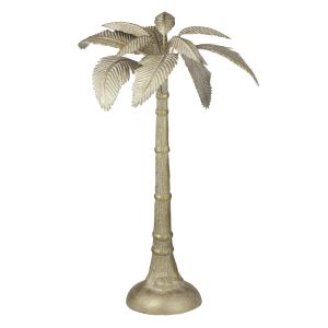 Amalfi Standing Palm Sculpture Gold 20x40.5cm