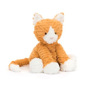 Jellycat Fuddlewuddle Ginger Cat Orange 9x13x23cm