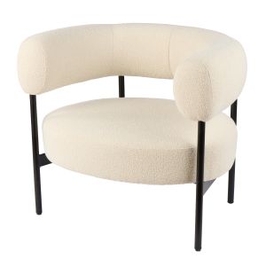 Amalfi Alba Armchair Cream 84x66x70cm