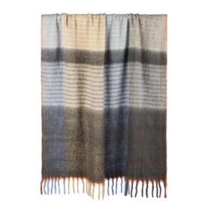 Academy Jaden Wool Blend Woven Throw Multi-Coloured 130x180x1cm