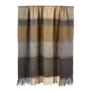 Grand Designs Andreas Wool Blend Woven Throw Multi-Coloured 130x180x1cm