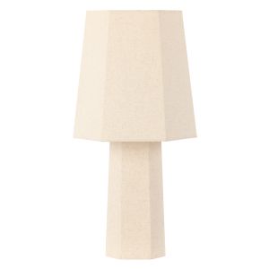 Amalfi Blaire Table Lamp Natural 25x25x49cm