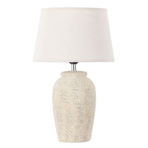 Amalfi Cardiff Table Lamp Light Grey 25x25x40.5cm