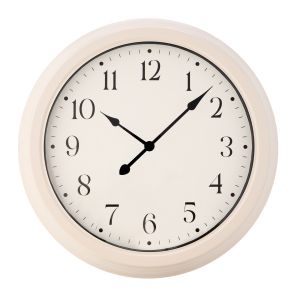 Society Home Marlow Wall Clock White & Cream 41x41x8.5cm