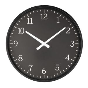 Amalfi Ramsey Wall Clock Black 40x40x6cm