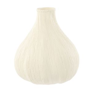 Grand Designs Eugenia Clay Vase Small Cream 21x21x23cm