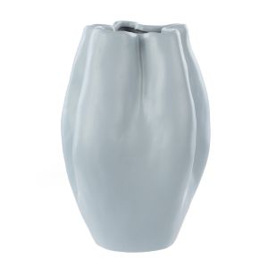 Amalfi Fluid Stoneware Collection Vessel Tall Blue 17x17x24.2cm