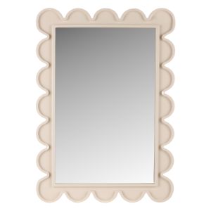 Amalfi Brielle Wall Mirror Cream 70x50x2.5cm