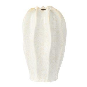 Amalfi Albany Ceramic Vase Large White 18.5x18.5x30cm