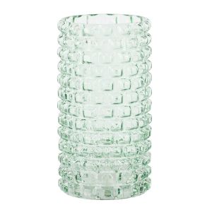 Amalfi Pixie Glass Bubble Vase Small Green 13x13x25cm