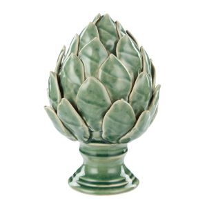 Society Home Cynara Artichoke Sculpture Small Green 13x13x19cm