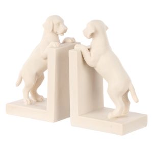 Society Home Kyon Dog Bookends 2pcs Set Stone 25x9x21cm