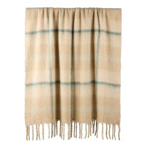 Amalfi Braxton Wool Blend Woven Throw Multi-Coloured 130x180x1cm