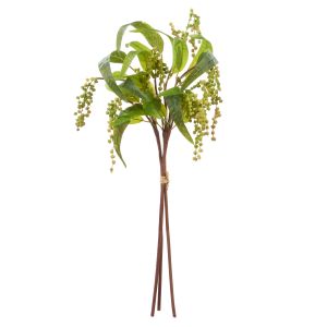 Rogue Golden Wattle Bunch Green & Yellow 15x15x61cm