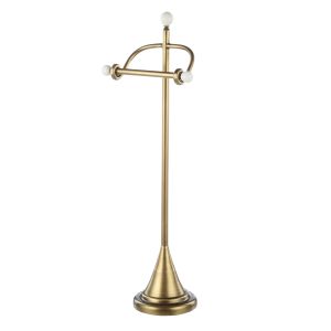 Society Home Kingsley Bathroom Toilet Roll Holder Bronze 24x15x70cm