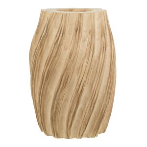 Rogue Dansk Ribbed Vessel Medium Natural 20x20x27cm