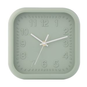 Emporium Tate Wall Clock Green & White 20.3x20.3x2.9cm