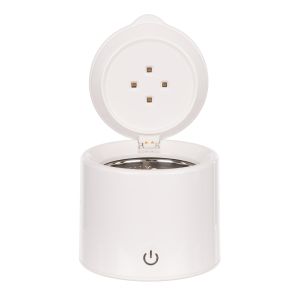 Davis & Waddell Electric Ultrasonic and UV Denture Cleaner White 11x11x9cm/200ml