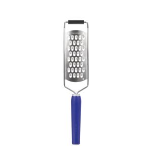 SVNA Premium Stainless Steel Acid Etched Coarse Grater Blue 32.2x7x2.5cm