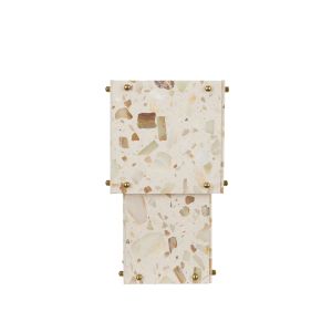 Grand Designs Nougat Table Lamp Assorted & Brass 20x20x37cm