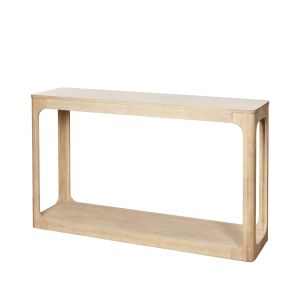 Amalfi Owen Console Table Natural Wash 140x40x84cm