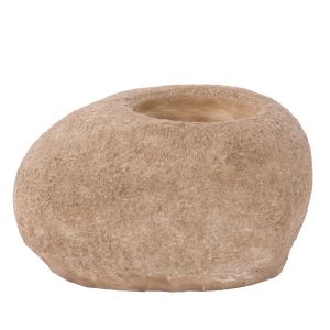 Rogue Pebble Pot Natural 34x39x21cm