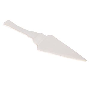 Davis & Waddell Maisie Porcelain Cake Server Milky White 25.5x6.5x2cm