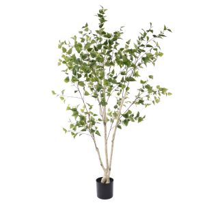 Rogue Silver Birch Tree - Garden Pot Green 91x91x208cm