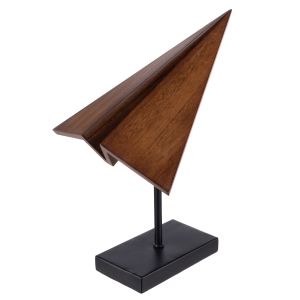 Academy Kanoa Abstract Sculpture Natural & Black 24x22x30cm