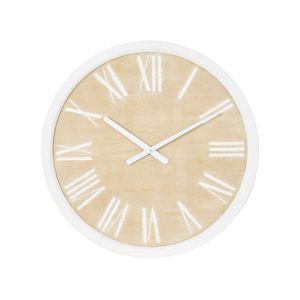 Amalfi Devereaux Wall Clock 60cm White 60x4x60cm
