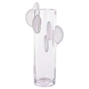 Grand Designs Enver Glass Vase Large Clear 20x20x46cm