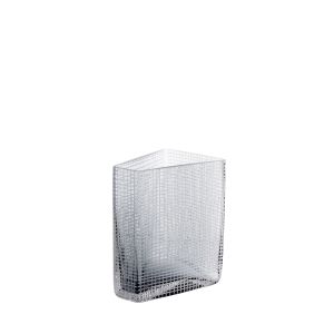 Grand Designs Kalev Glass Vase Small Grey 16x11.8x20cm