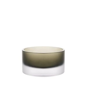 Grand Designs Griffin Glass Bowl Green 15x15x8cm