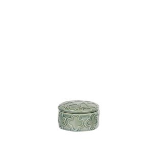 Society Home Ciana Canister Reactive Green 10x10x6cm