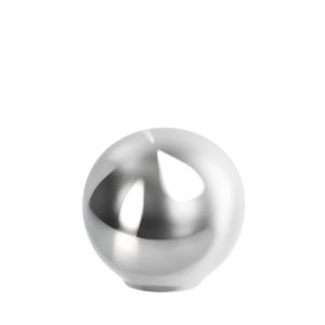 Amalfi Prata Orb Sculpture Silver 16.5x16.5x16cm