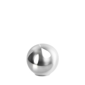 Amalfi Prata Orb Sculpture Silver 9x9x8.5cm