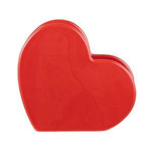 Emporium Sweetheart Vase Small Red 15x5.5x14cm