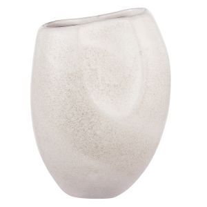 Amalfi Harlan Vase Off White 20x17x28cm
