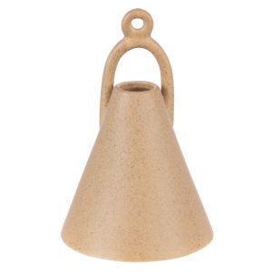 Amalfi Halo Vase Small Reactive Brown 10x10x15cm