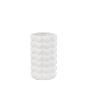 Emporium Sweetheart Vase Medium White 10.6x10.6x18.2cm