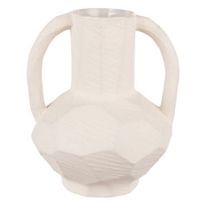 Amalfi Benicio Vase Small Natural 18.5x18.5x23cm