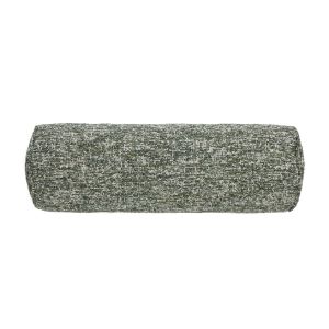 Amalfi Koba Boucle Bolster Cushion Dark Green Multi 55x18x18cm