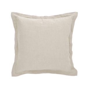Amalfi Cove Linen Cushion Oat 50x50x10cm