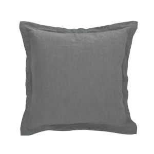 Amalfi Cove Linen Cushion Light Grey 50x50x10cm