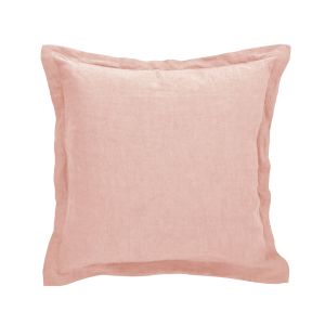 Amalfi Cove Linen Cushion Pink 50x50x10cm