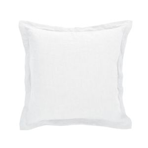 Amalfi Cove Linen Cushion White 50x50x10cm